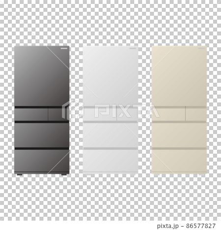 Illustration of a refrigerator 86577827