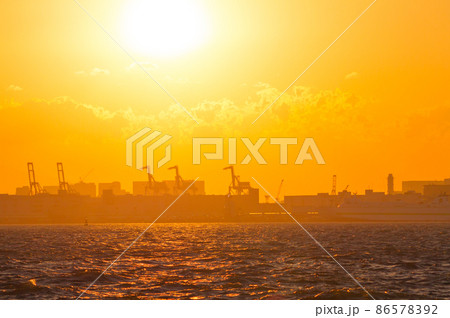 夕景イメージ*東京湾 夕景イメージ*東京湾 86578392