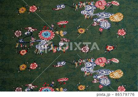 沖縄紅型　琉球紅型 86579776