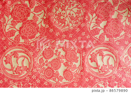 沖縄紅型　琉球紅型 86579890