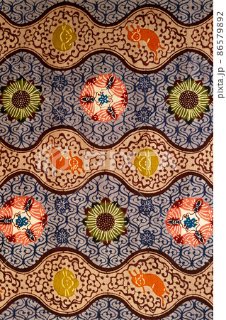 沖縄紅型　琉球紅型 86579892