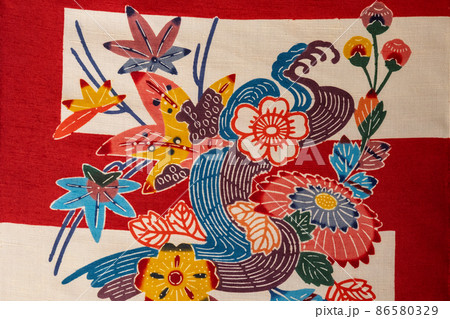 沖縄紅型 琉球紅型 沖縄紅型 琉球紅型 86580329