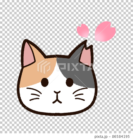 Sakura cat calico cat Sakura cat calico cat 86584195