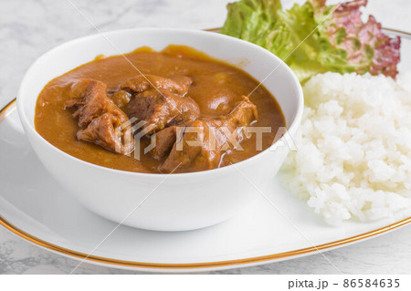 牛すじカレー 86584635