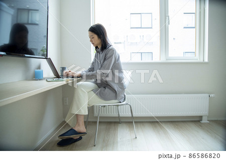 テレワーク 86586820