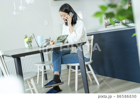 テレワーク 86586830