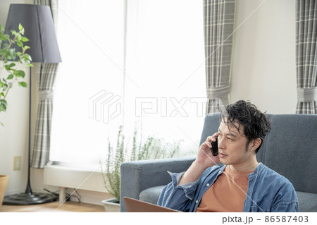 テレワーク 86587403
