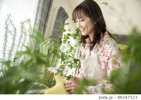 植物を育てる暮らし 86587523