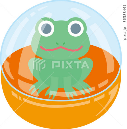 06月のガチャポン_カエル 06月のガチャポン_カエル 86588441