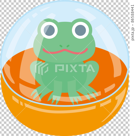 06月のガチャポン_カエル 06月のガチャポン_カエル 86588441