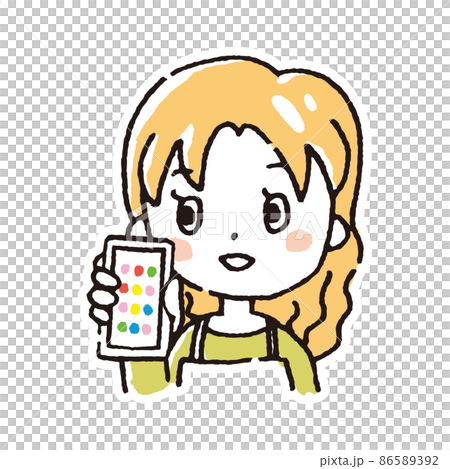 女の子 86589392