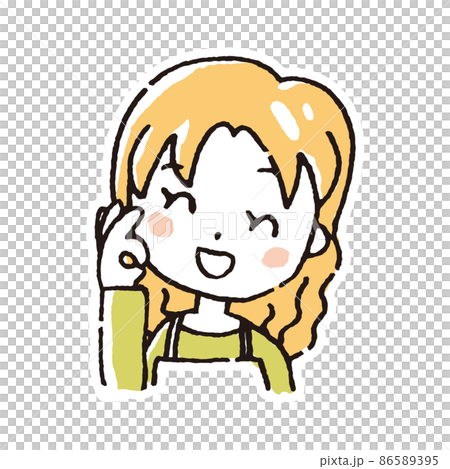 女の子 86589395