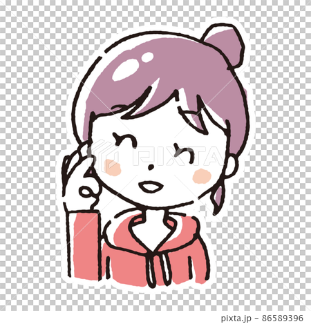 女の子 86589396