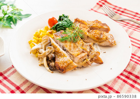 チキンステーキ 86590338