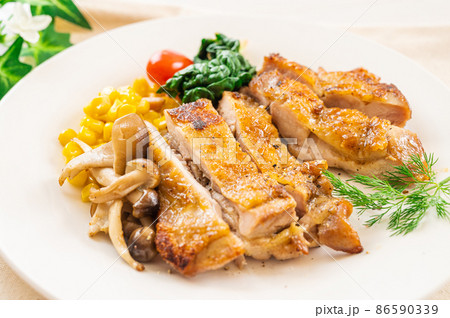 チキンステーキ 86590339