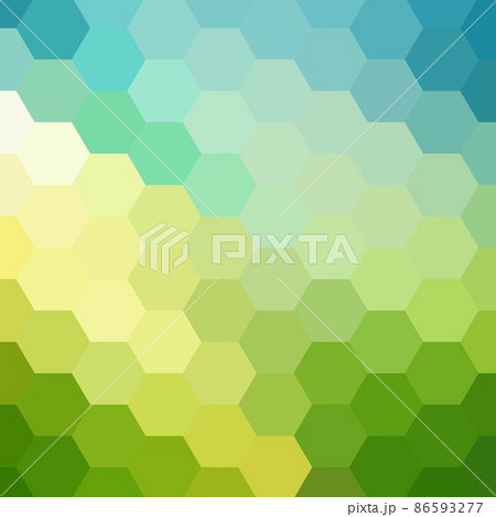 Abstract colored hexagon background. eps 10 86593277