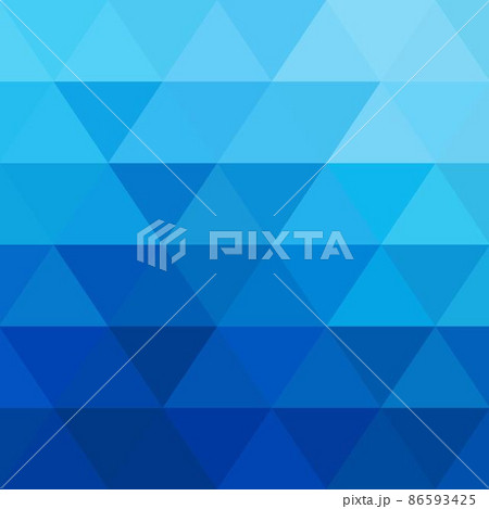 blue triangular background. polygonal style. modern illustration. eps 10 86593425
