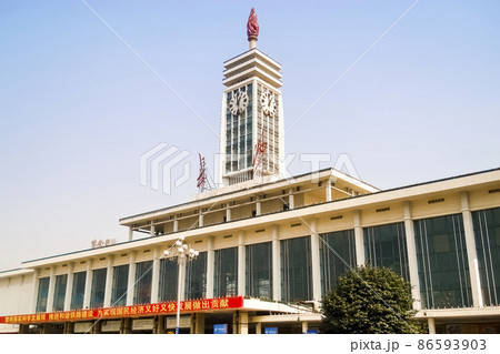 中国 湖南省 長沙駅 Changsha railway station, Hunan, China 中国 湖南省 長沙駅 Changsha railway station, Hunan, China 86593903