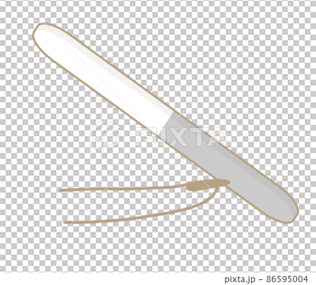 Nail care Filing illustrations to shape Nail care Filing illustrations to shape 86595004