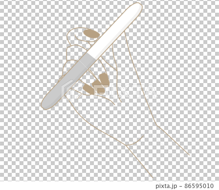 指甲護理歸檔插圖以塑造 86595010