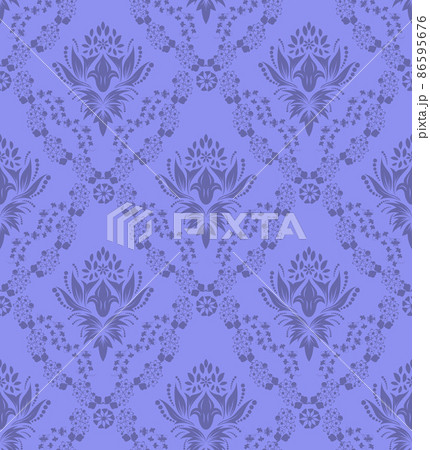 Damask Seamless Pattern 86595676