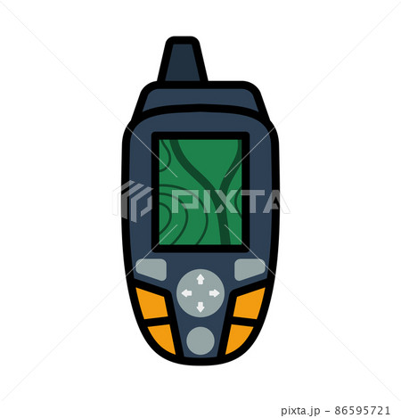 Icon Of Portable GPS Device 86595721