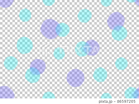 Watercolor polka dots (seamless) Watercolor polka dots (seamless) 86597205
