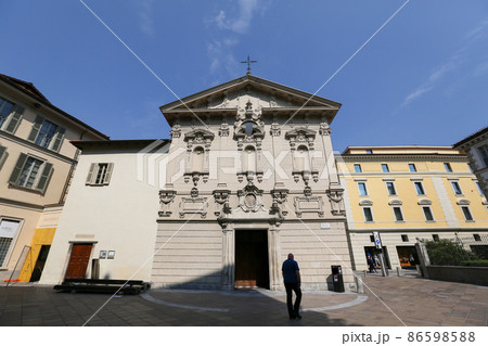 スイス　ルガーノ　市街　Church of S.Rocco 86598588