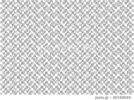 唐草模様 背景イラスト 黒 唐草模様 背景イラスト 黒 86598689
