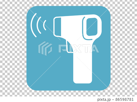 Infection control icon temperature measurement Infection control icon temperature measurement 86598781