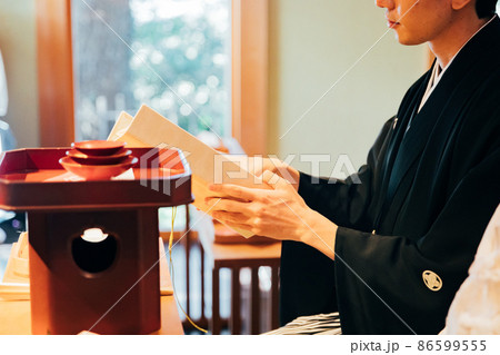 和風・和装の結婚式のイメージ 86599555