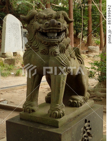 阿形の獅子像（寺社　伊都国宮地嶽神社にて） 86599942