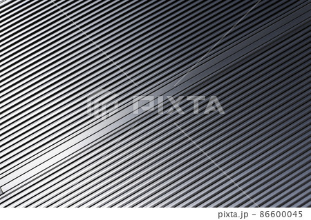 アルミニウムのルーバーの背景パターンテクスチャ素材_s_16 アルミニウムのルーバーの背景パターンテクスチャ素材_s_16 86600045