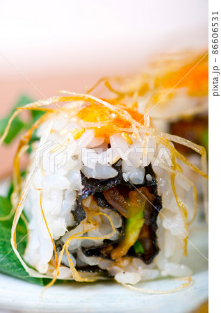 fresh sushi choice combination assortment selection fresh sushi choice combination assortment selection 86606531