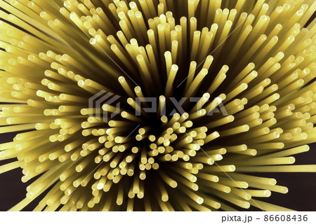 bundle of pasta straws macro photo from the end bundle of pasta straws macro photo from the end 86608436