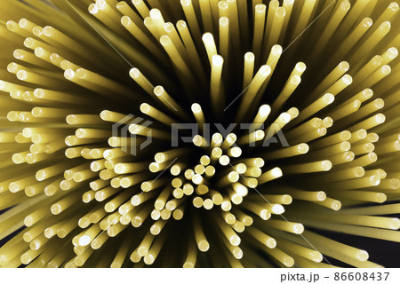 bundle of pasta straws macro photo from the end bundle of pasta straws macro photo from the end 86608437