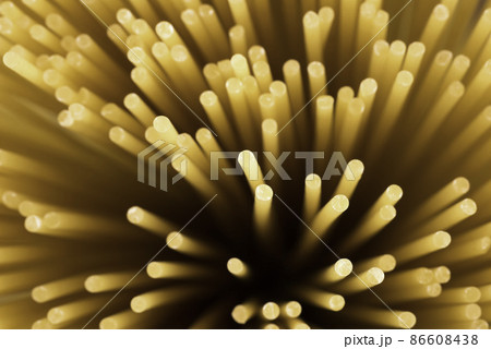 bundle of pasta straws macro photo from the end bundle of pasta straws macro photo from the end 86608438