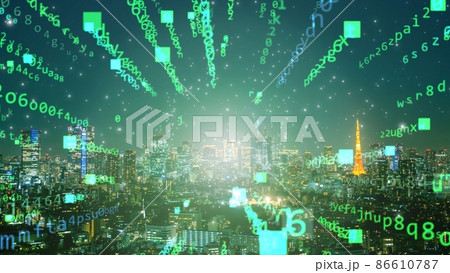 デジタル　シティ　コンセプト 86610787