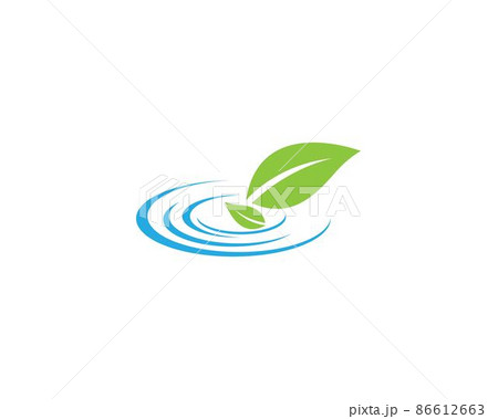 Leaf symbol vector icon Leaf symbol vector icon 86612663