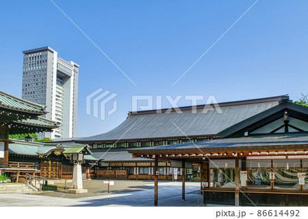 靖国神社　参集殿 86614492