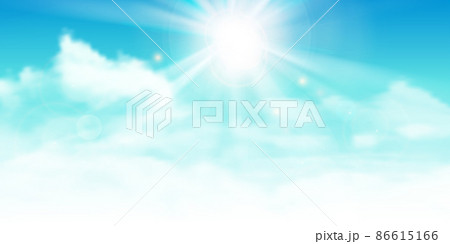 空　雲　風景　背景 86615166