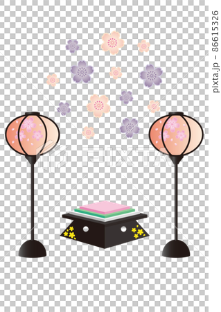 ひなまつりのイラスト 86615326