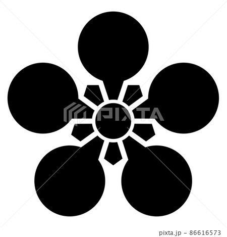 加賀梅鉢といいます。前田利家、前田慶次、松平利鬯の家紋です。 86616573