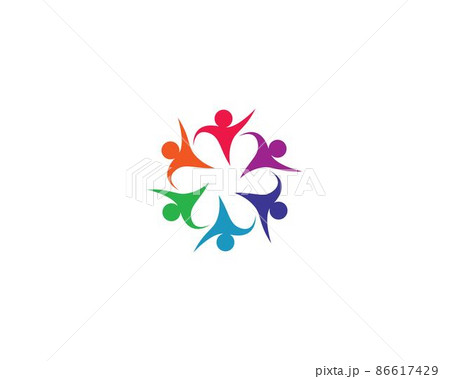 Teamwork vector icon 86617429