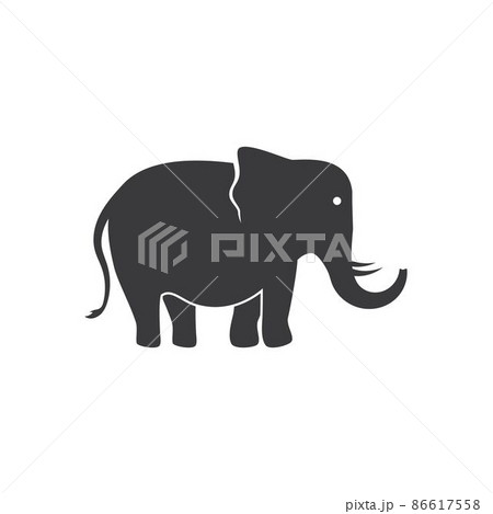 Elephant logo illustration 86617558