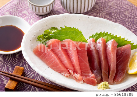 マグロの刺身 マグロの刺身 86618289