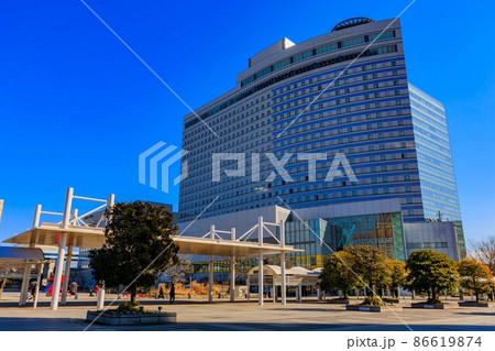 東京　江東区有明の都市風景　東京ベイ有明ワシントンホテル 86619874