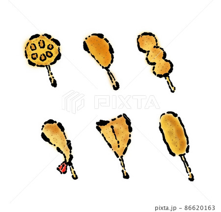 串カツ イラスト 串カツ イラスト 86620163