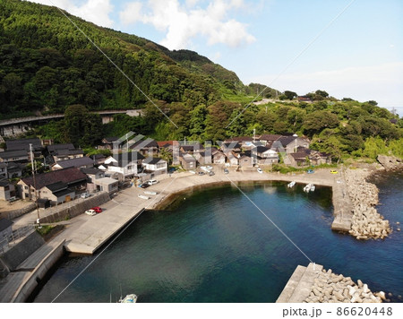 上空から見た鵜入町 上空から見た鵜入町 86620448