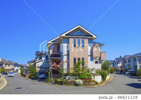 電柱のない住宅街 電柱のない住宅街 86621228